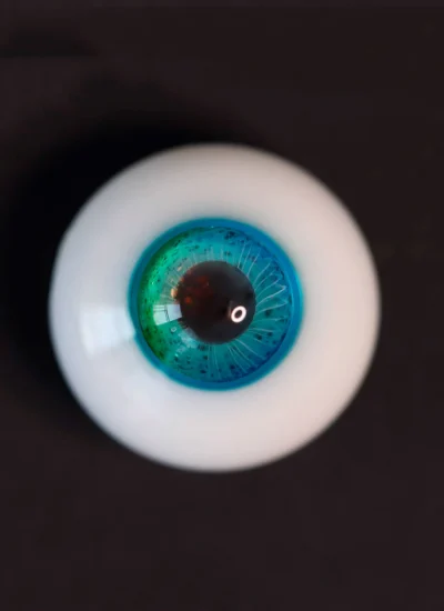 ドール用グラスアイ ブルー 14mm/16mmサイズ 球体関節人形用 H-61