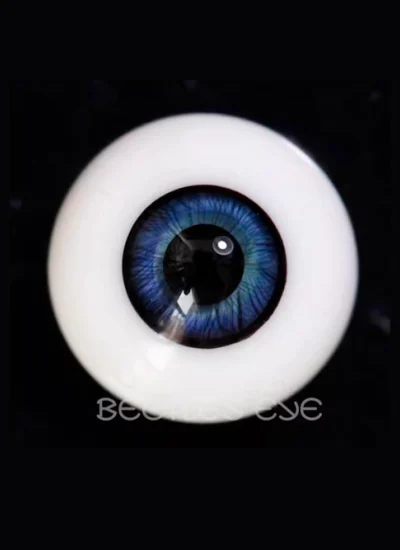 ドール用グラスアイ ブルー 28/15mmサイズ 球体関節人形用 H-11