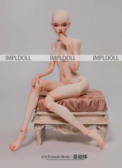 ドール用ボディ 1/4 Female Body 1/4基礎体 女の子 球体関節人形用