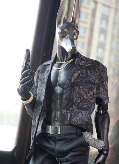 数量限定 ドール用服 シャツ 夏 ハワイ風 花柄 ID75/YC76/HID/YC76/DOLLZONE75/Miracledoll75サイズ BJD人形用