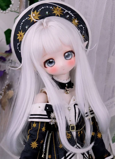 ドール本体 『青墨』47cm 女の子 球体関節人形用