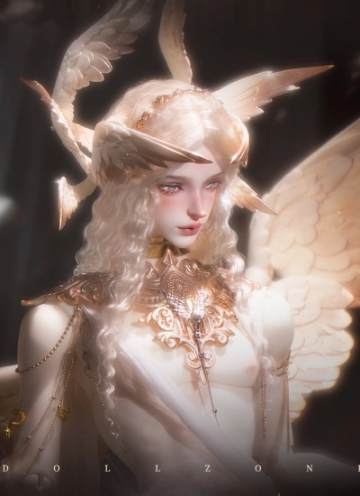 ドール本体 Light 羽光天使 男の子 73cm 球体関節人形 BJDDOLL