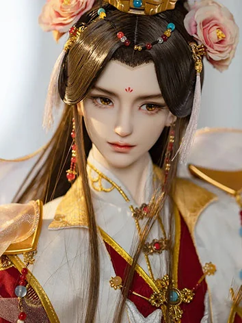 フルセット《天官赐福》太子悅神・謝怜（Xielian）（シエ・リェン）68cm 男の子 球体関節人形