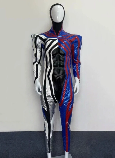 【頭金】仮面ライダーアンヤ スーツ cosplay  筋肉パッド無し ノックス コスプレインナー グローブ＋マスク付き オーダーメイド対応可能