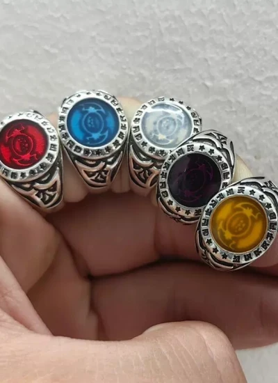 仮面ライダーガヴ風  シリーズ Gavv リング レジン加工 アジャスタブル  サイズ調整可能 男女兼用 コスプレアクセサリー プレゼント ギフト