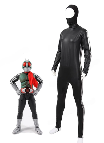 全身つなぎタイプ！仮面ライダー1号風 コスチューム  Rider 1風 ボディスーツ オーダーメイド 高品質 再現度 コスプレイベントに最適 仮装