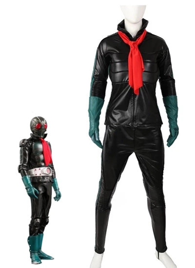 高級レザー生地 細部までこだわり！仮面ライダー THE FIRST 2号風コスチューム  Rider The First風 ボディスーツ オーダーメイド 高品質 再現度 コスプレイベントに最適 仮装