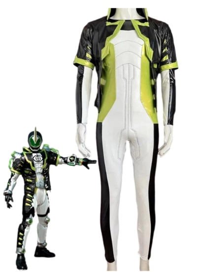 【全身タイツ+コート+インナーマスク】仮面ライダーネクロム風コスチューム Necrom風 高級仕様 ボディスーツ 全身タイツ オーダーメイド  再現度 コスプレイベントに最適 仮装
