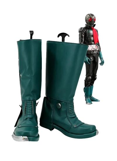 仮面ライダー THE FIRST風 2号 コスプレブーツ Kamen Rider The First コスプレ レザー靴 コスプレ 靴  シューズ cosplay シューズ コスチューム  サイズオーダー対応可 仮装