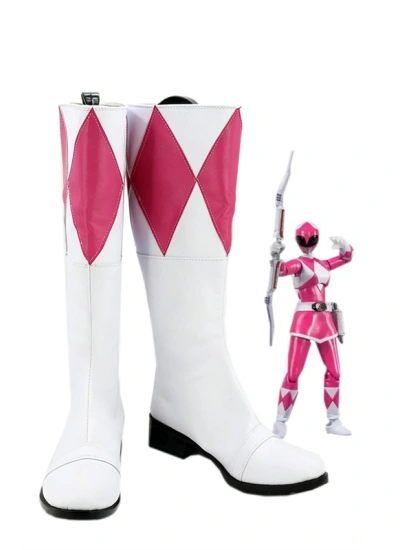 プテラレンジャー 愛の戦士 コスプレブーツ cosplay 戦隊風 恐竜戦隊 ジュウレンジャー cosplay コスプレ レザー靴 コスプレブーツ シューズ cosplay 仮装靴