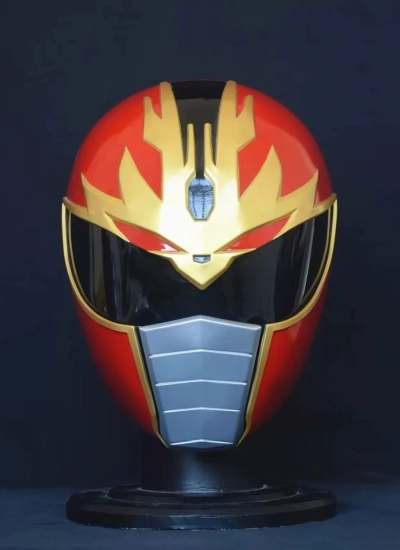 リュウレンジャー cosplay ヘルメット 視線確保 五星戦隊 ダイレンジャー風 戦士 コスプレ ヘルメット 樹脂製  オーダーメイド対応  コスチューム