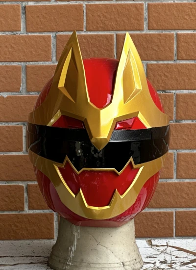 ゴジュウウルフ cosplay ヘルメット 視線確保 ナンバーワン戦隊 ゴジュウジャー風 戦士 コスプレ ヘルメット 樹脂製  オーダーメイド対応  コスチューム