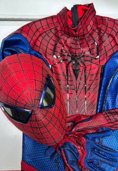 シリコーンスクリーン・プレミアムシリーズ👑 The Amazing Spider-Man風 アメイジング・スパイダーマン 風  レプリカスーツ  全身タイツ コスプレ コスチューム cosplay 仮装