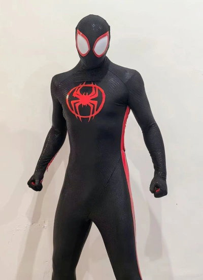 シリコーンスクリーン・プレミアムシリーズ👑Spider-Man Across the Spider-Verse 風 スパイダーマン アクロス・ザ・スパイダーバース 風  レプリカスーツ  全身タイツ コスプレ コスチューム cosplay 仮装