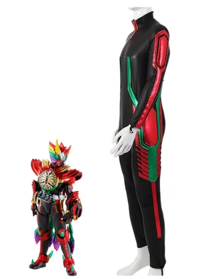 タジャドルコンボエタニティ イメージ 真骨彫製法 オーズ OOO 仮面ライダーオーズ 風  ライダー系スーツ  ボディスーツ cosplay 全身タイツ オーダーメイド  コスプレ コスチューム cosplay 仮装