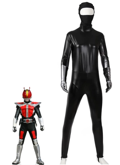 仮面ライダー電王風 Den-O ライダー系スーツ  ボディスーツ cosplay 全身タイツ オーダーメイド  コスプレ コスチューム cosplay 仮装