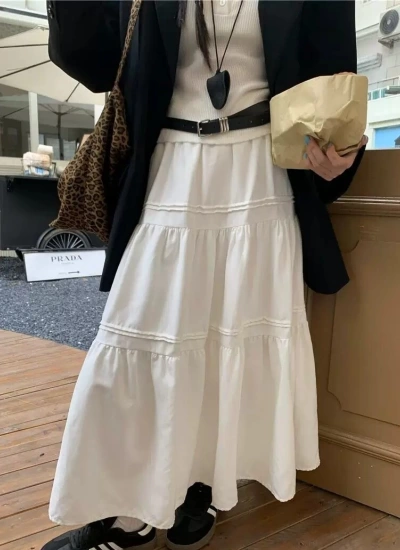 【ボトムス】 5色展開 甘辛ギャルワンピース 痩せて見える 上品で高級感がある カジュアル / カジュアル風