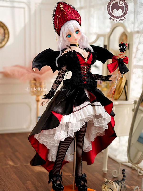 数量限定価格!! 完売展示 ドール用服 ハロウィン服 ブラック DD/DDDY(L胸)サイズ その他