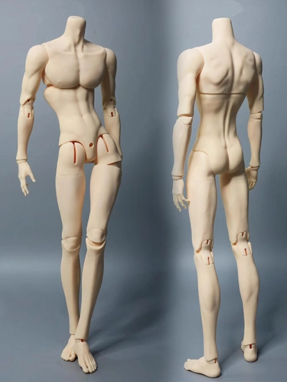 ドール用ボディ スィンマッスルボデイ 70cm級/75cm級 男の子 球体関節 